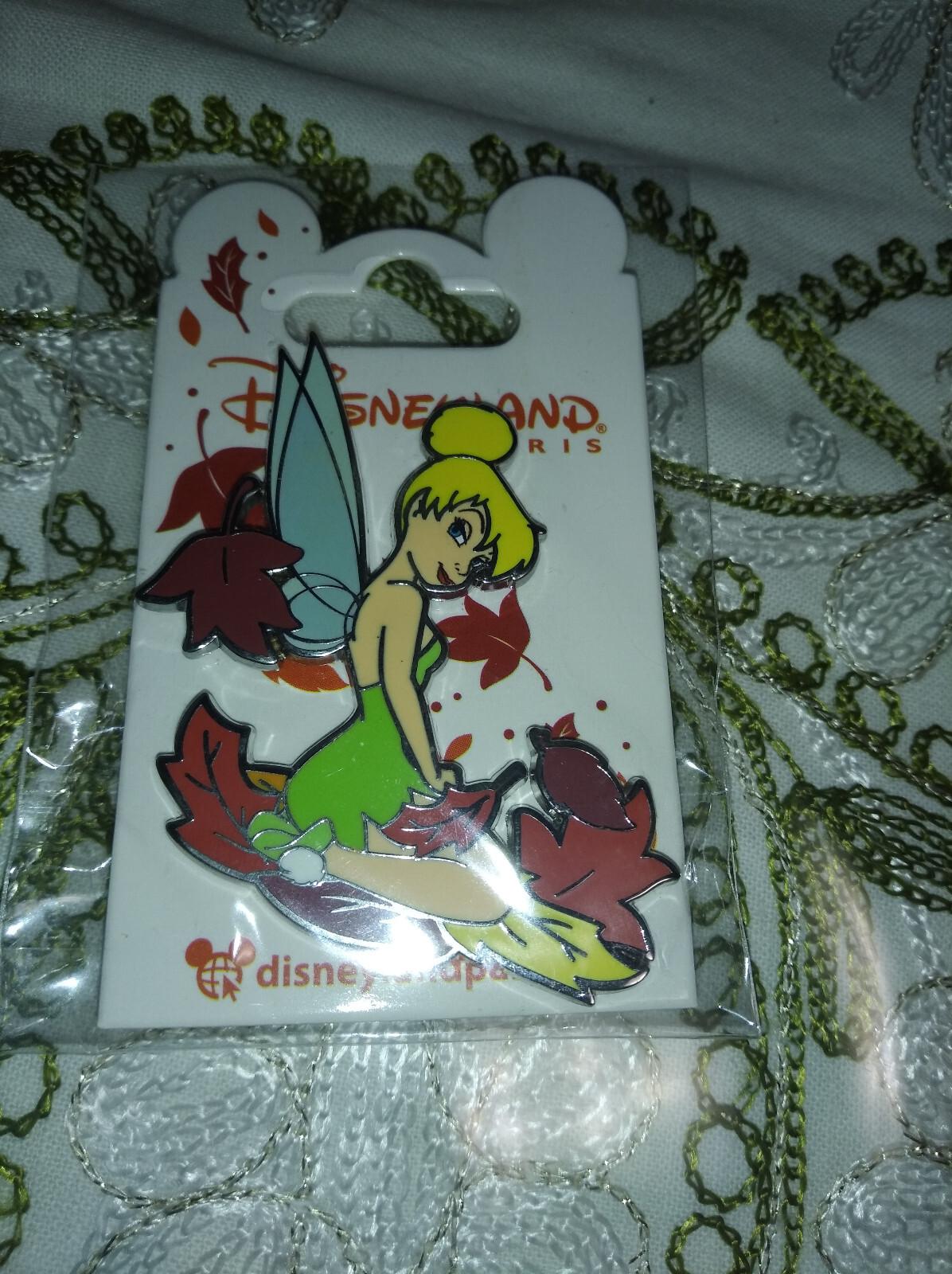 Tinkerbell Winter Leaves Leaf Series Disney Land Paris DLP Nov 2022 Pin