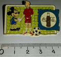 Tintin Mickey Coca Cola Limited Edition Limitee World Cup 1998 Red version Pin