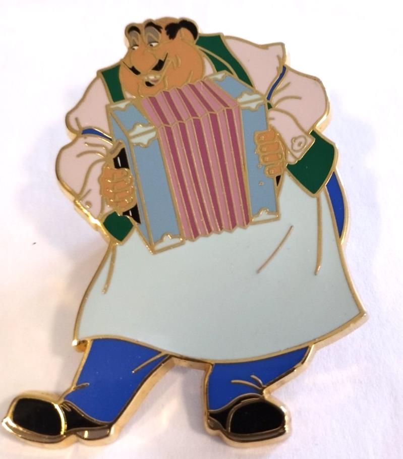Tony (Lady & Tramp) Cast Lanyard Refresh series Disney L Paris Dlp DLRP 2012 Pin