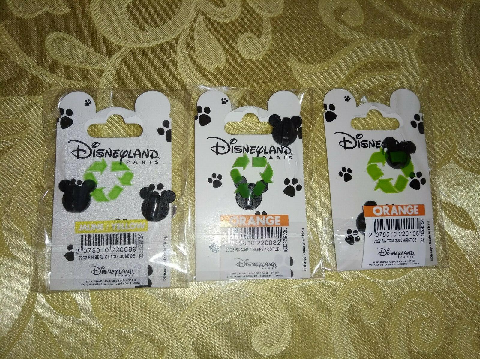Toulouse Berlioz Marie Aristocats Disney Land Paris Dlrp Dlp March 2022 3 Pins