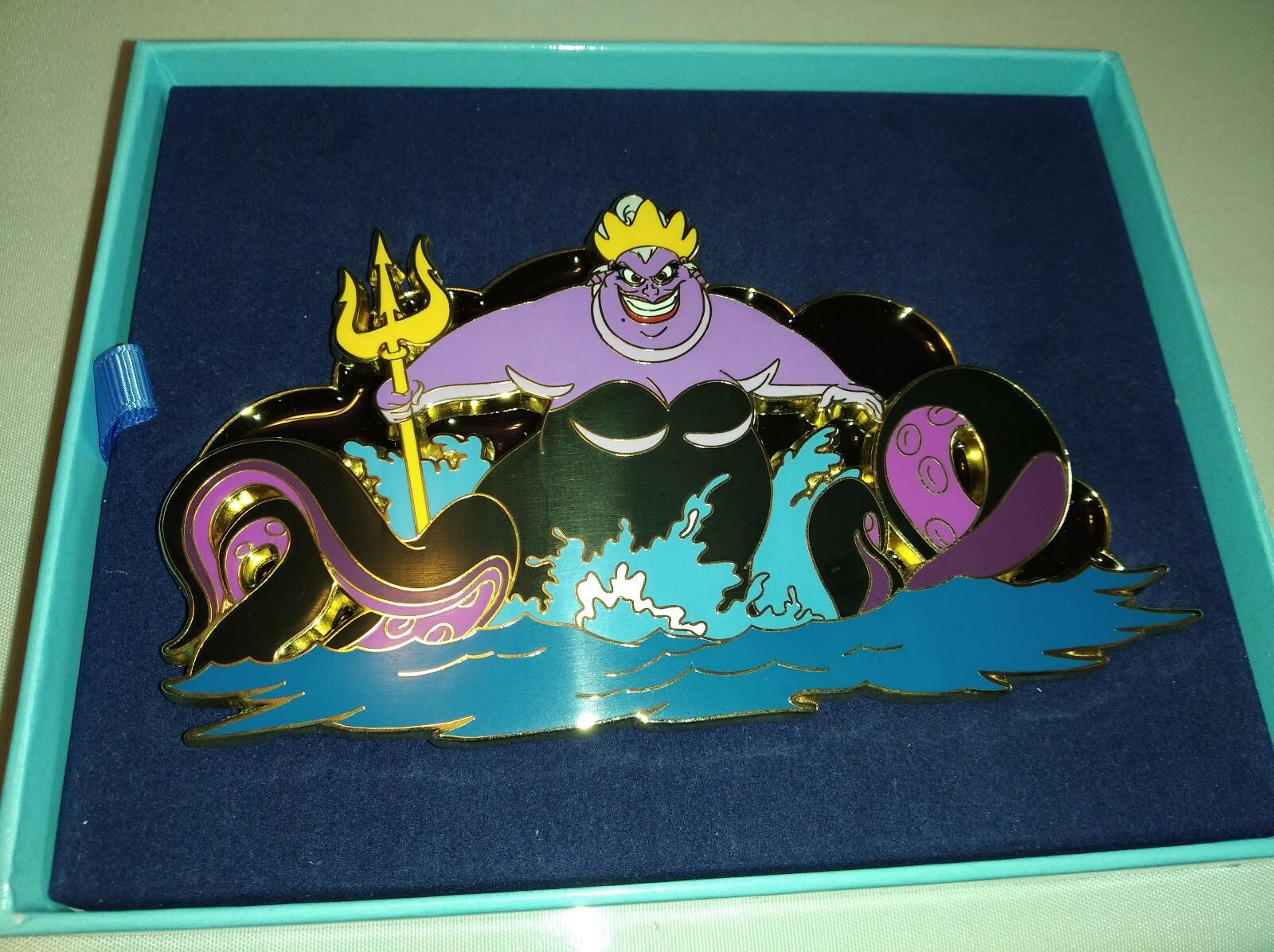 Ursula La Petite Sirene Disney Land Paris LE 425 Dlp 2021 Jumbo Boxed Pin on Pin