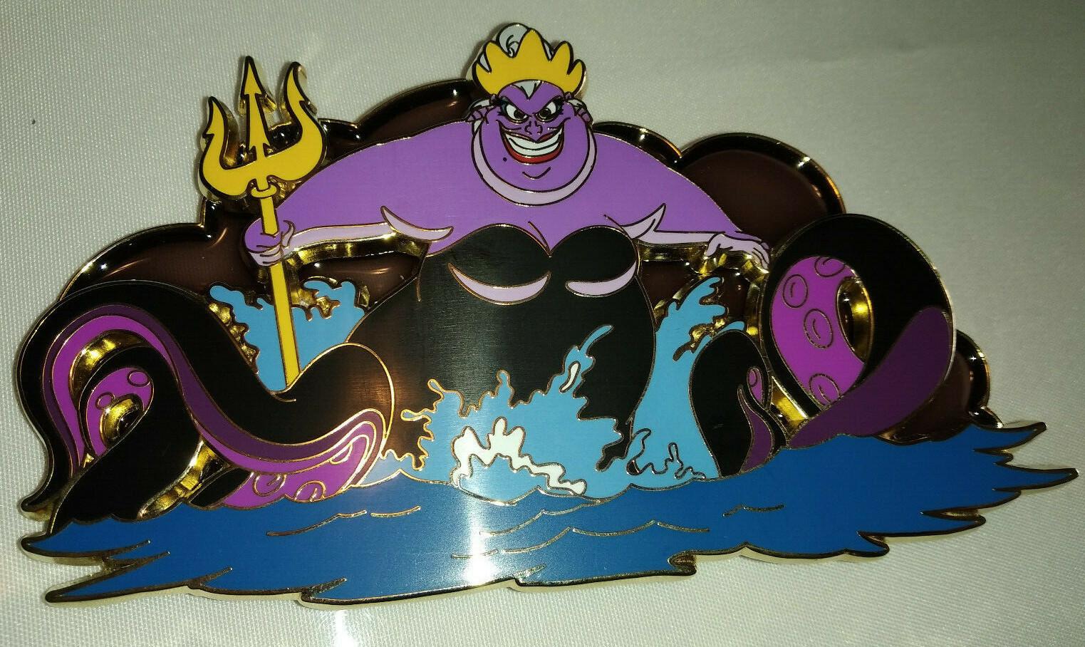 Ursula La Petite Sirene Disney Land Paris LE 425 Dlp 2021 Jumbo Boxed Pin on Pin