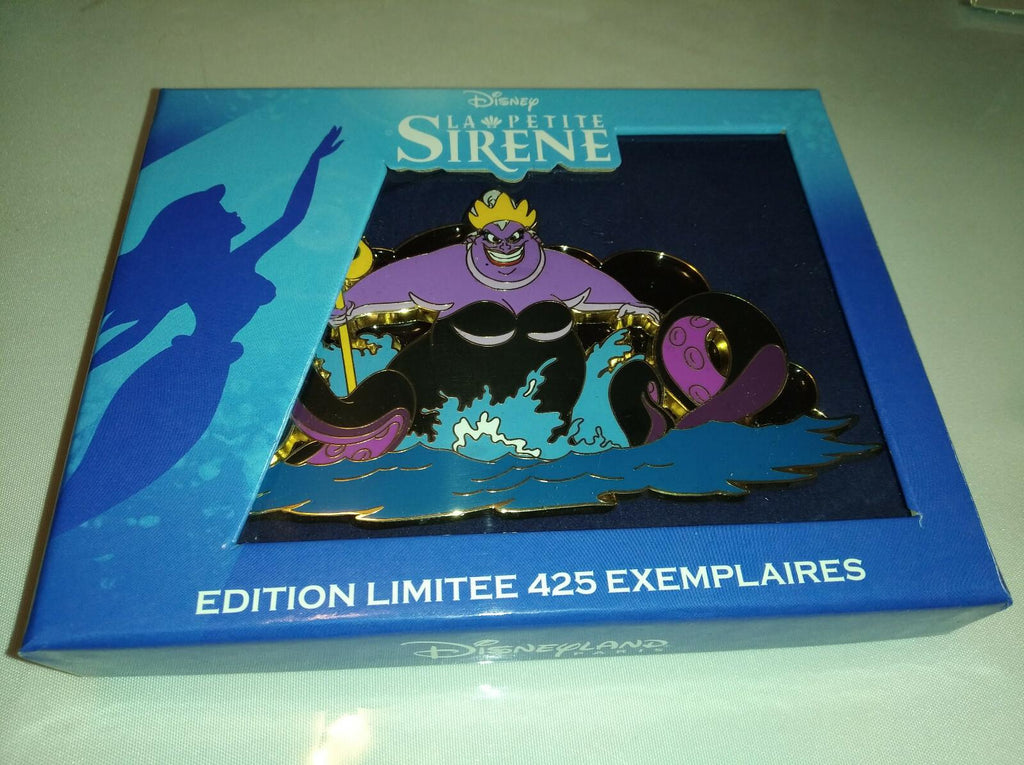 Ursula La Petite Sirene Disney Land Paris LE 425 Dlp 2021 Jumbo Boxed Pin on Pin