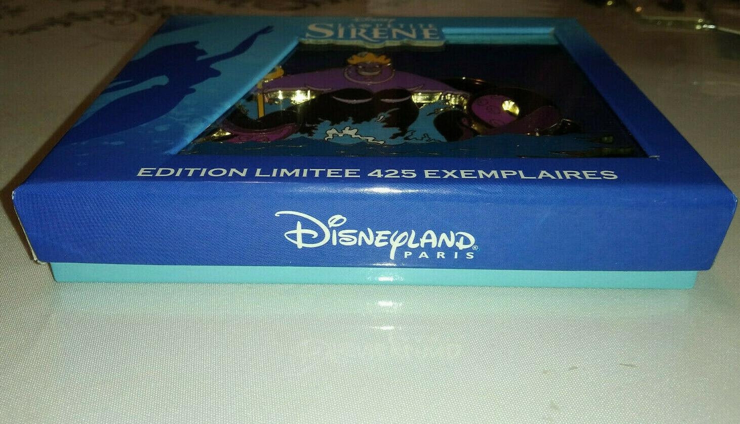 Ursula La Petite Sirene Disney Land Paris LE 425 Dlp 2021 Jumbo Boxed Pin on Pin