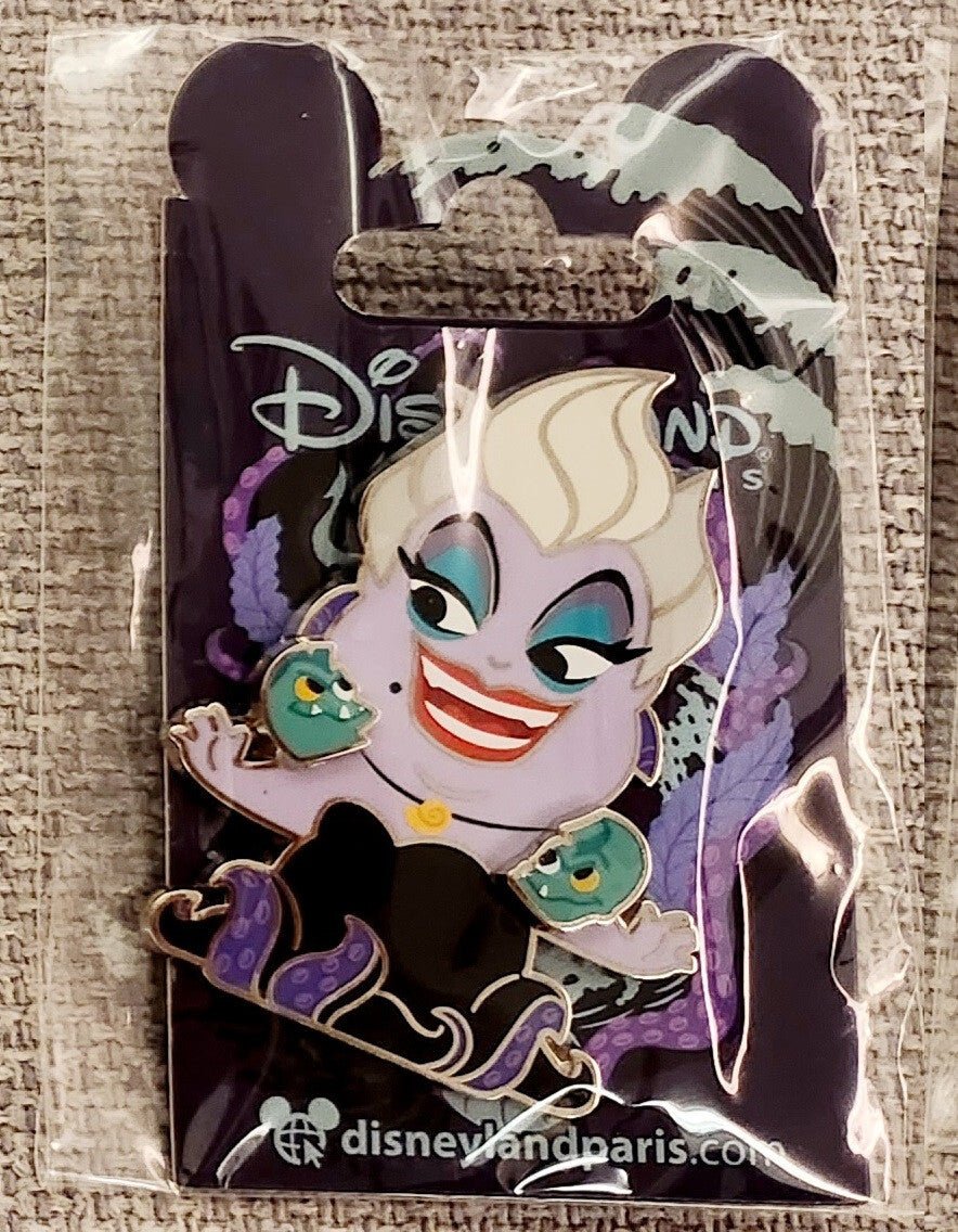 Ursula (Mermaid) Child Cute Villains Series Disney Land Paris DLP Oct 2022 Pin