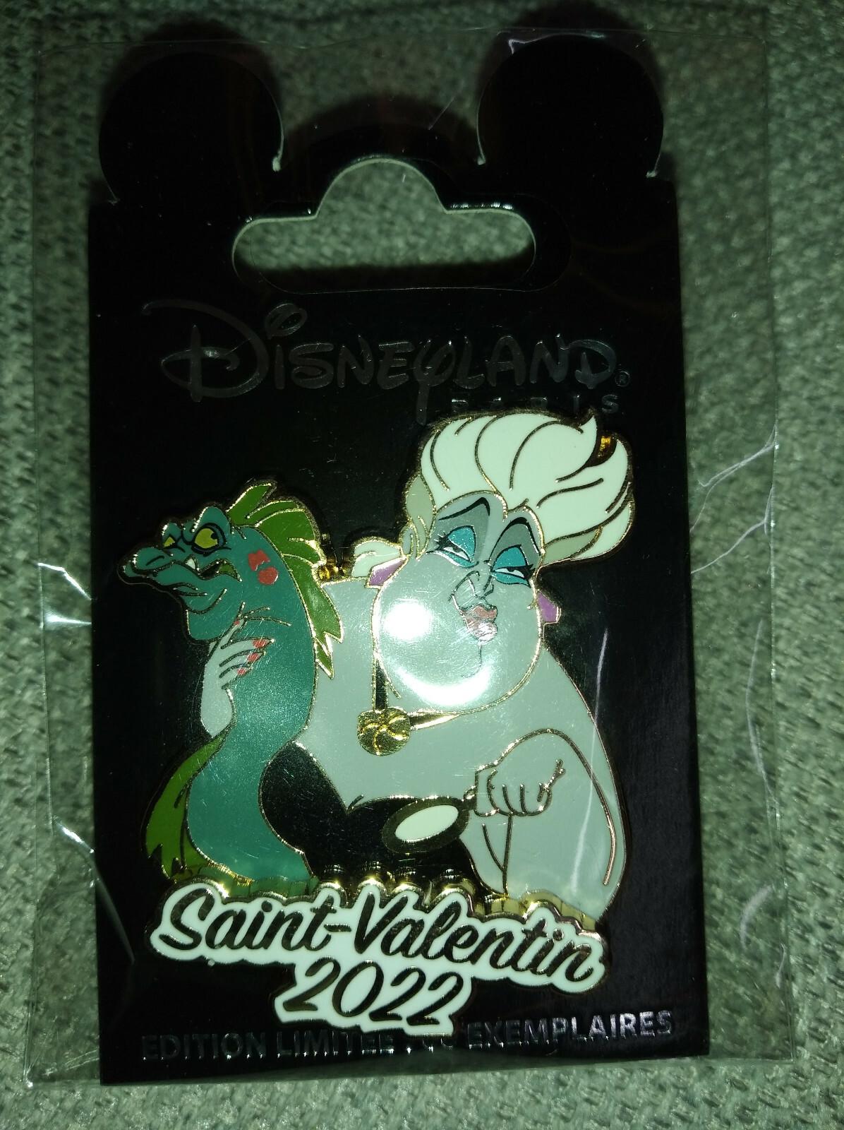 Ursula St Valentin Valentine 2022 Disney Land Paris LE 700 Dlp Dangle Pin