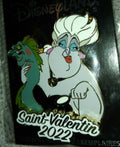 Ursula St Valentin Valentine 2022 Disney Land Paris LE 700 Dlp Dangle Pin