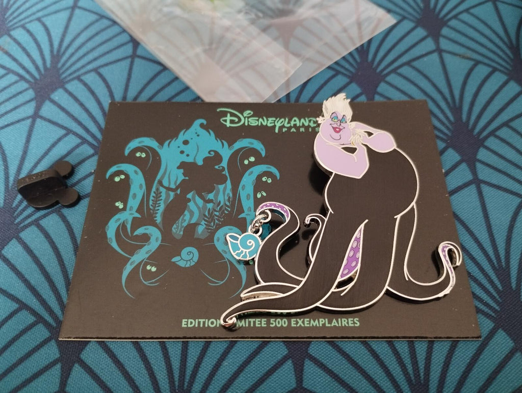 Ursula Villainous Pin Trading Day LE 500 Disney Land Paris Dlp Halloween 2021