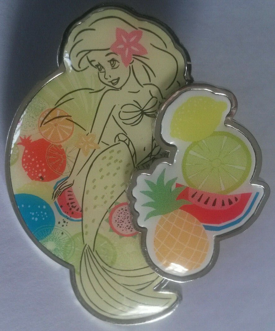 Vitamin Fruit Ariel Little Mermaid Disney Land Paris Dlrp Dlp 2018 Pin on Pin