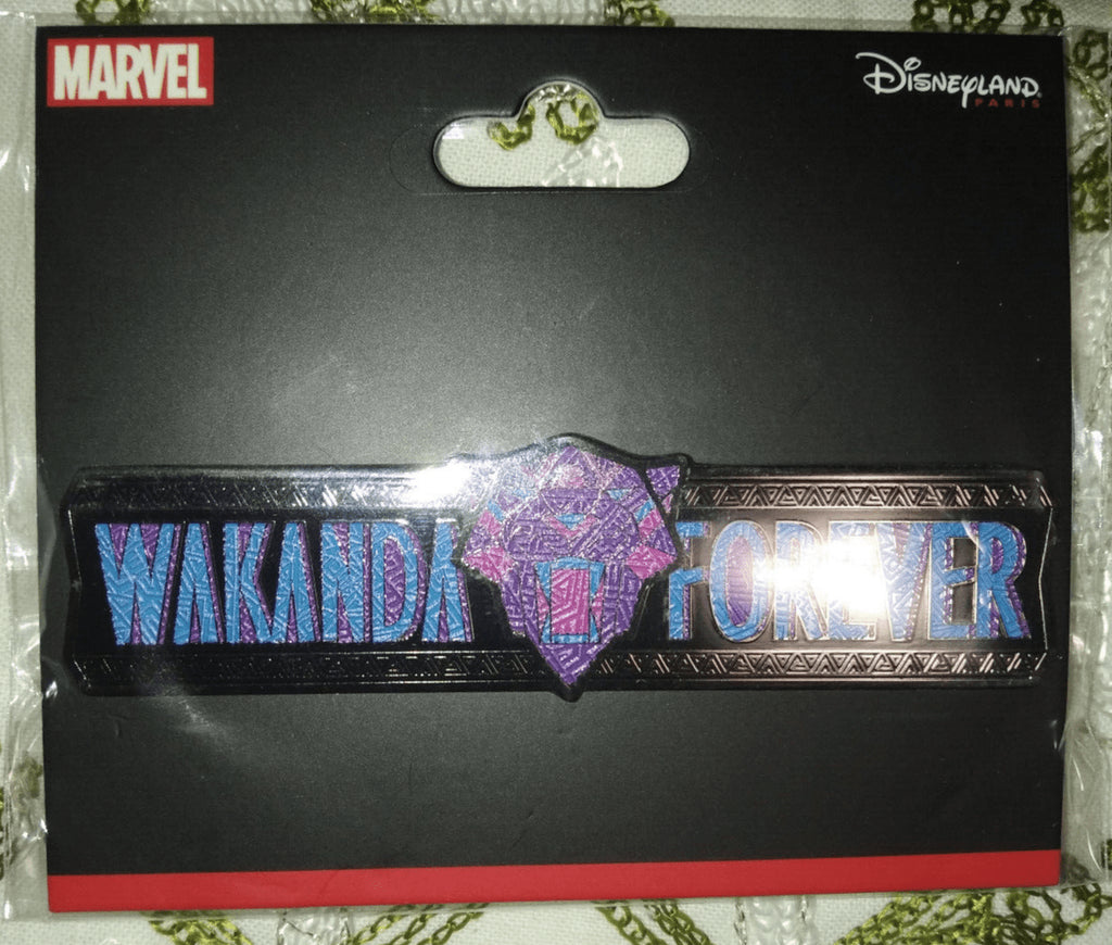 Wakanda Forever Black Panter Marvel Disney Land Paris Dlrp DLP 2022 Pin