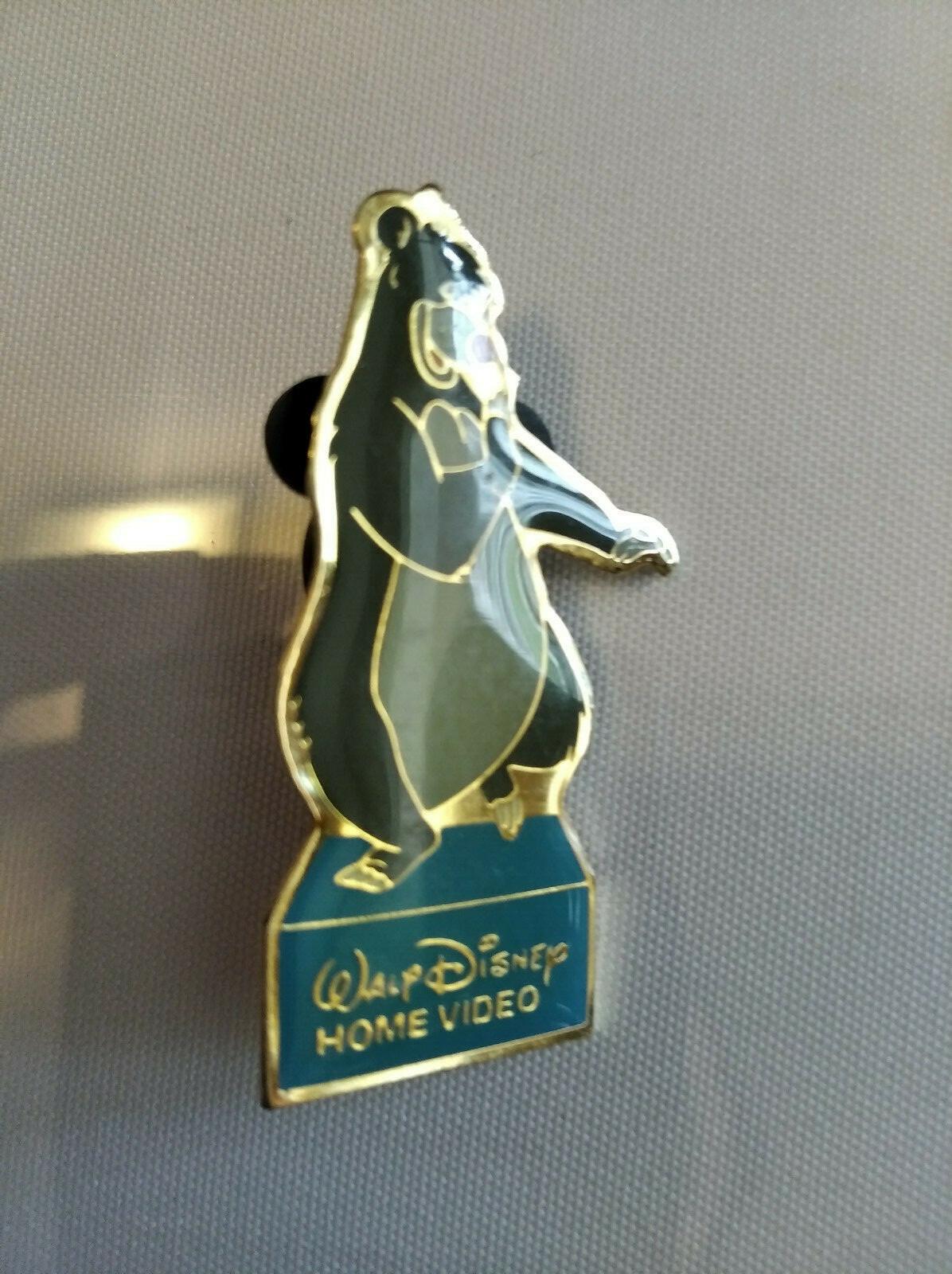 Walt Disney Home Video - The Jungle Book - Baloo bear boxing Disney Pin
