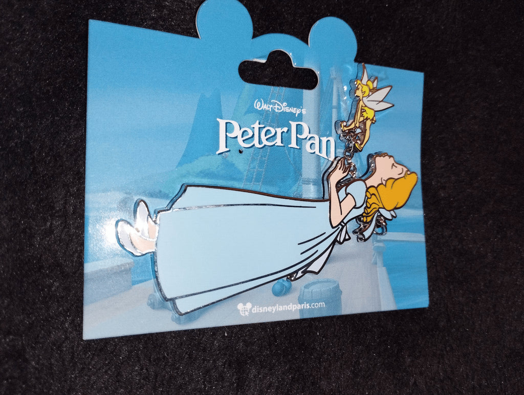 Wendy Kiss Tinkerbell Chained Peter Pan Disney L Paris Dlp 2023 Dangle Jumbo Pin