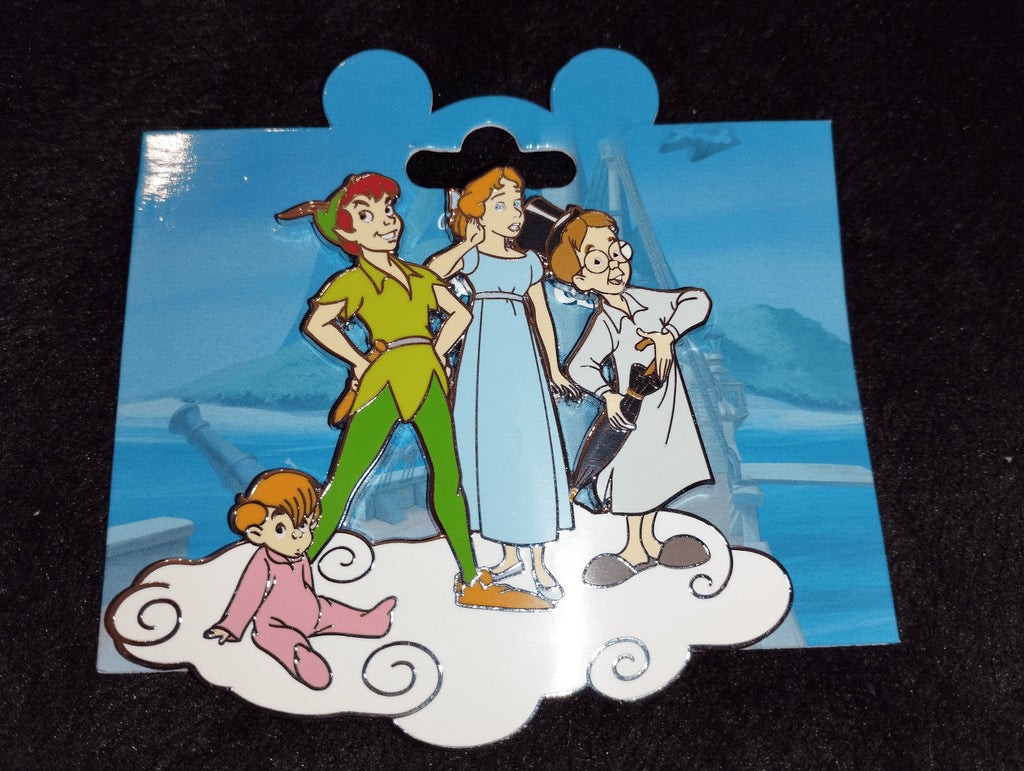 Wendy Tinkerbell Peter Pan Hook Lost Boys Disney L Paris Dlp 2023 4 Jumbo Pins