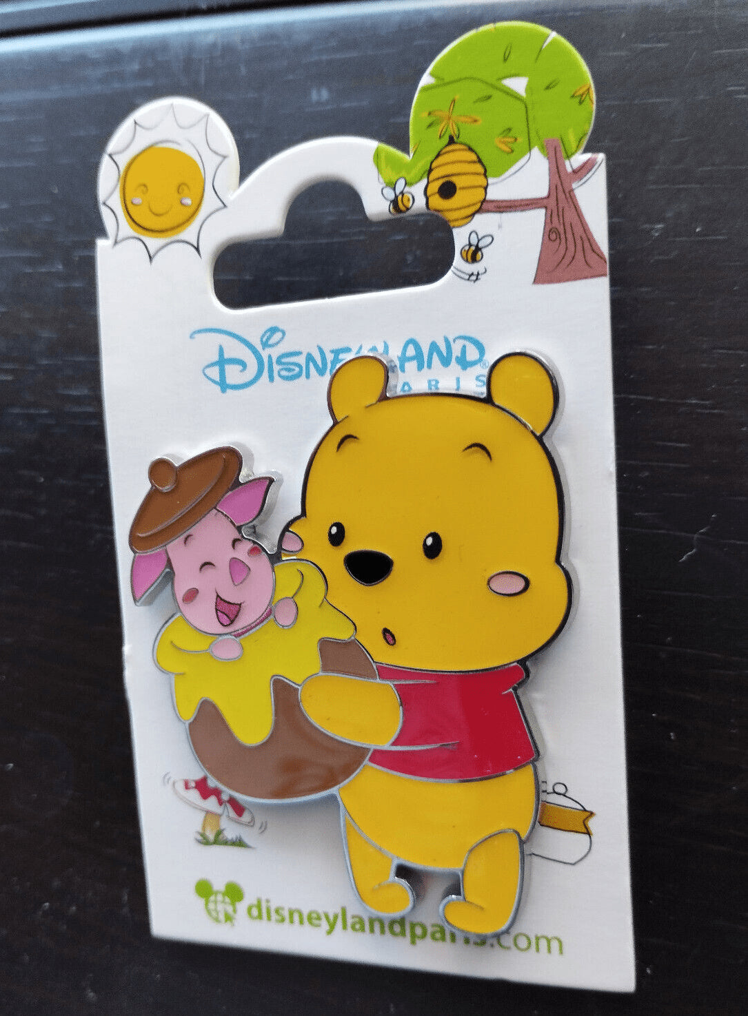 Winnie & Piglet in Honey Pot Cute Babies Disney Paris Dlp Dlrp Feb 2024 Pin