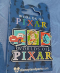 Worlds of Pixar Cars Toy Story Nemo Disney Land Paris Dlp Dlrp 2023 Pin