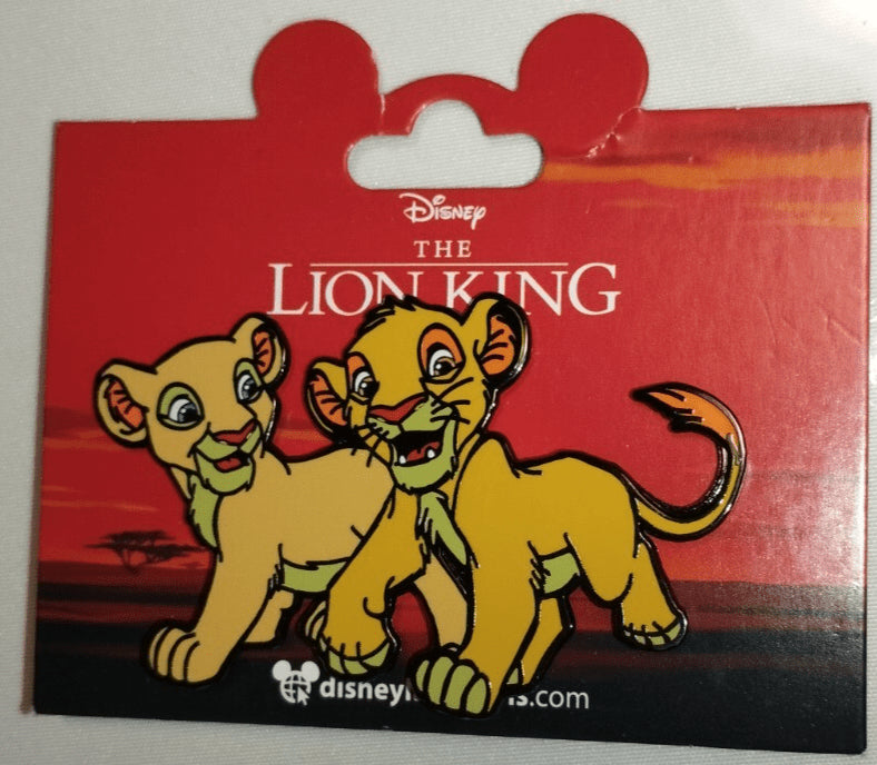 Young Simba and Nala - Lion King 30th Anniversary Disney Land Paris Dlp 2024 Pin
