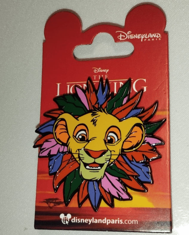 Young Simba Feather Collar Lion King 30th Anniversary Disney Paris Dlp 2024 Pin