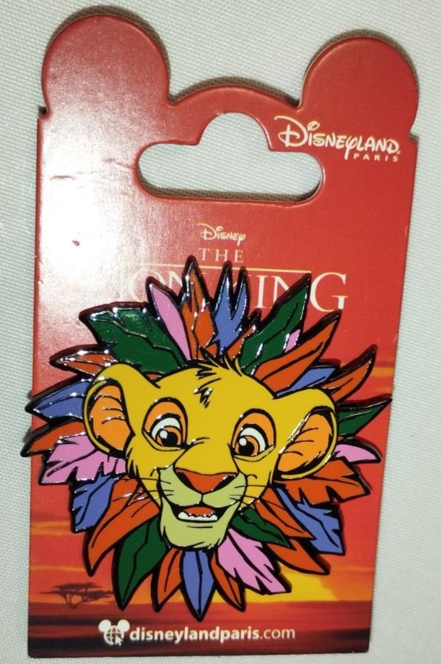 Young Simba Feather Collar Lion King 30th Anniversary Disney Paris Dlp 2024 Pin