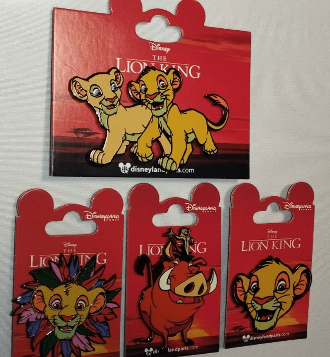 Young Simba Feather Collar Lion King 30th Anniversary Disney Paris Dlp 2024 Pin