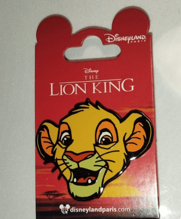 Young Simba Head - Lion King 30th Anniversary Disney Land Paris Dlp 2024 Pin