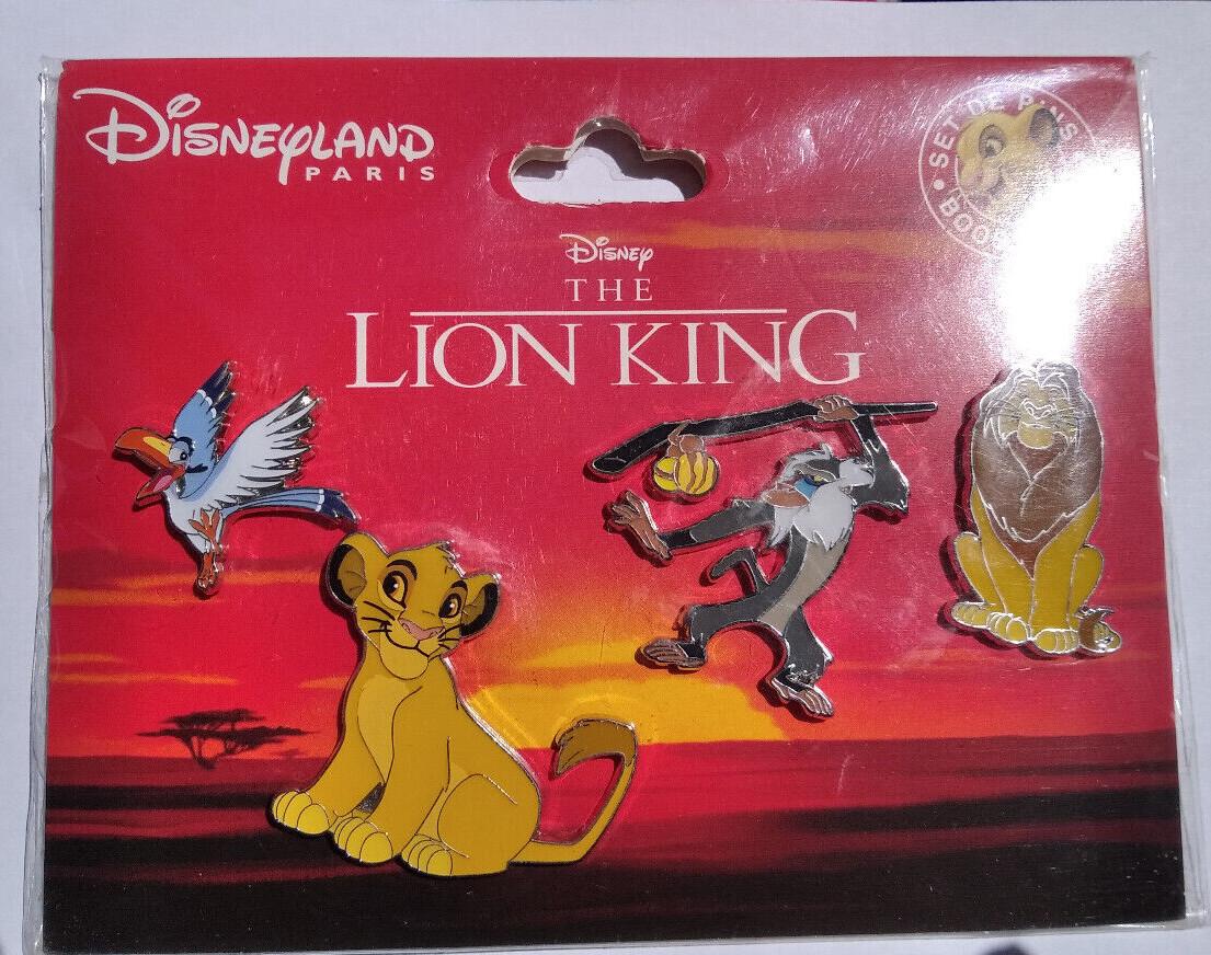 Zazu Simba Rafiki Mufasa Lion King Set Disney Land Paris Dlrp Dlp May 2019 Pin